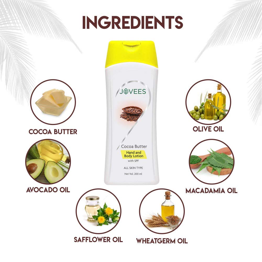 Jovees Cocoa Butter Hand and Body Lotion (200ml) – view 4