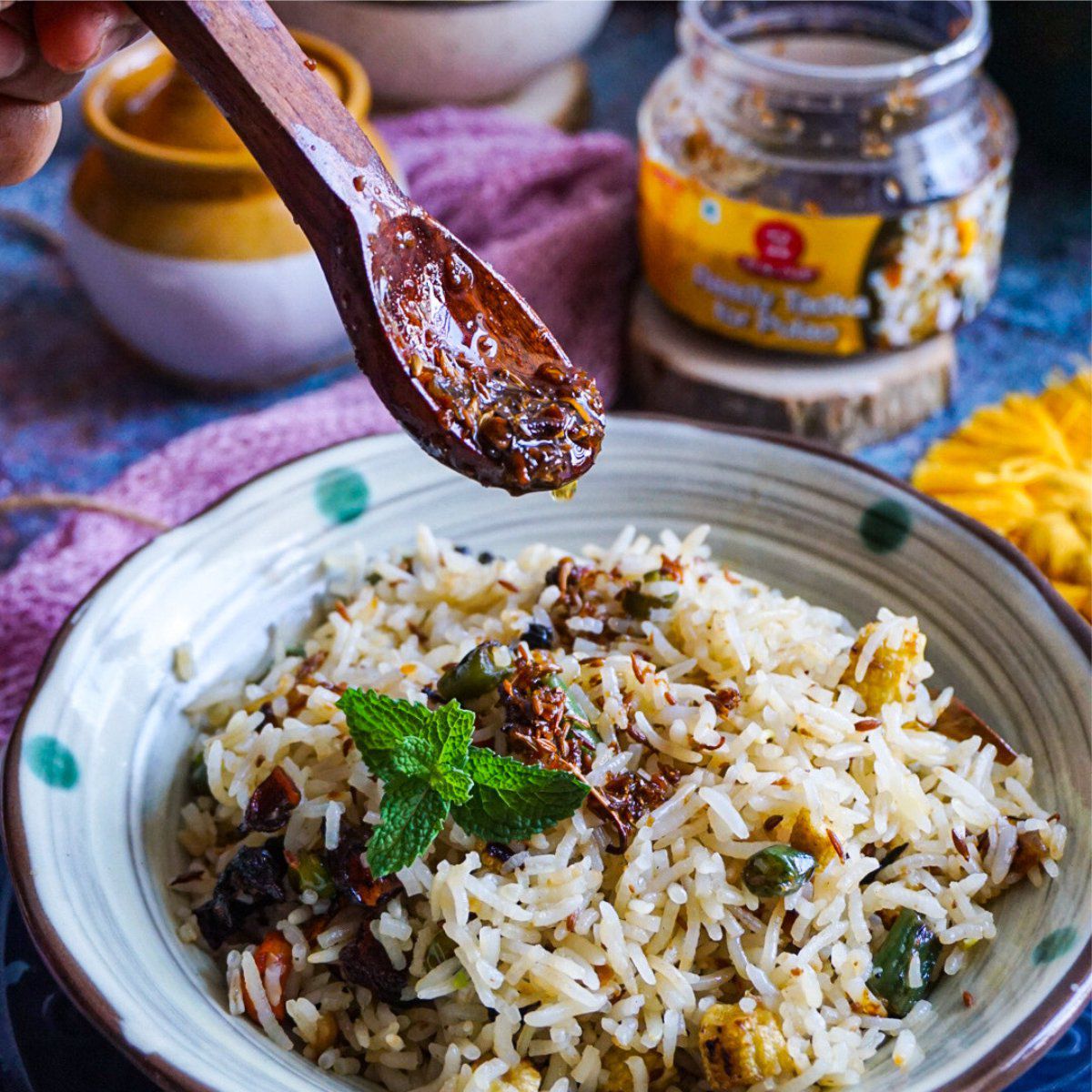 El The Cook Royal Pulao Tadka Jar - 180g – view 5