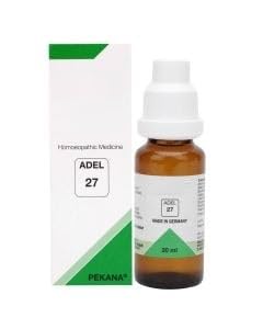 Front pack of Dr.NL ADEL 27 Drop 20 ml bottle