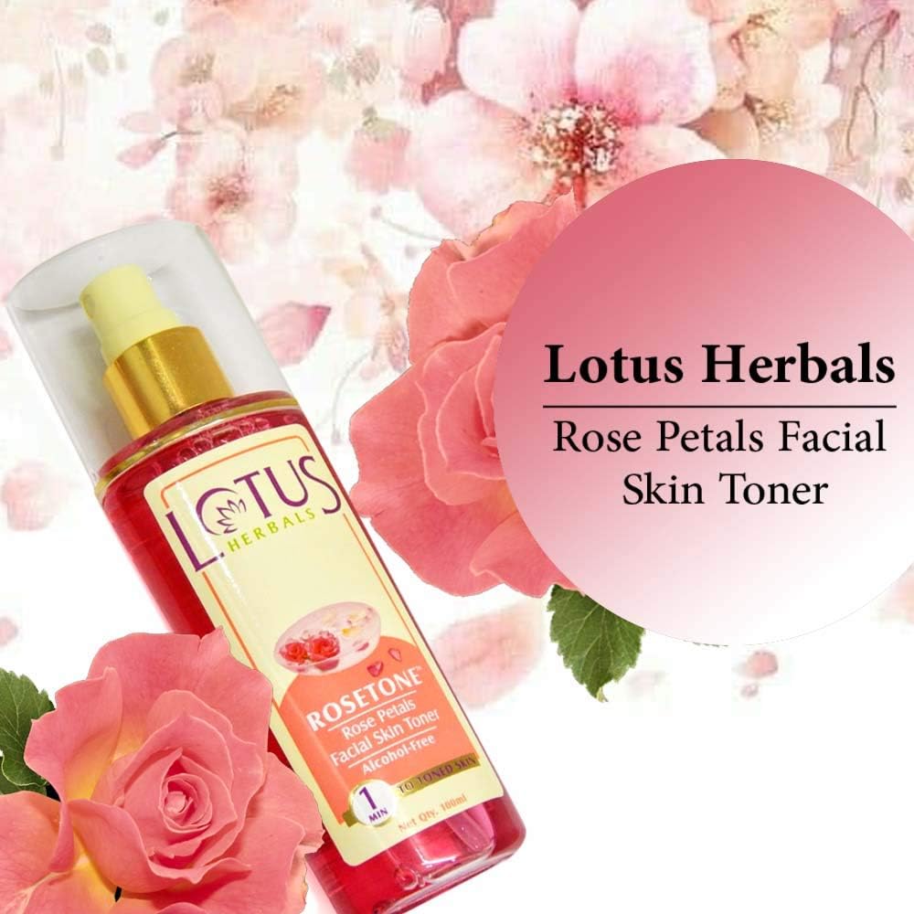 Lotus Herbals Rosetone Rose Petals Facial Skin Toner – view 2