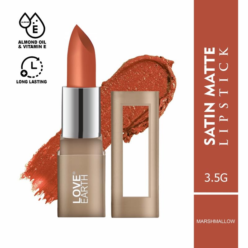 Love Earth Satin Matte Lipstick - Marshmallow – view 2