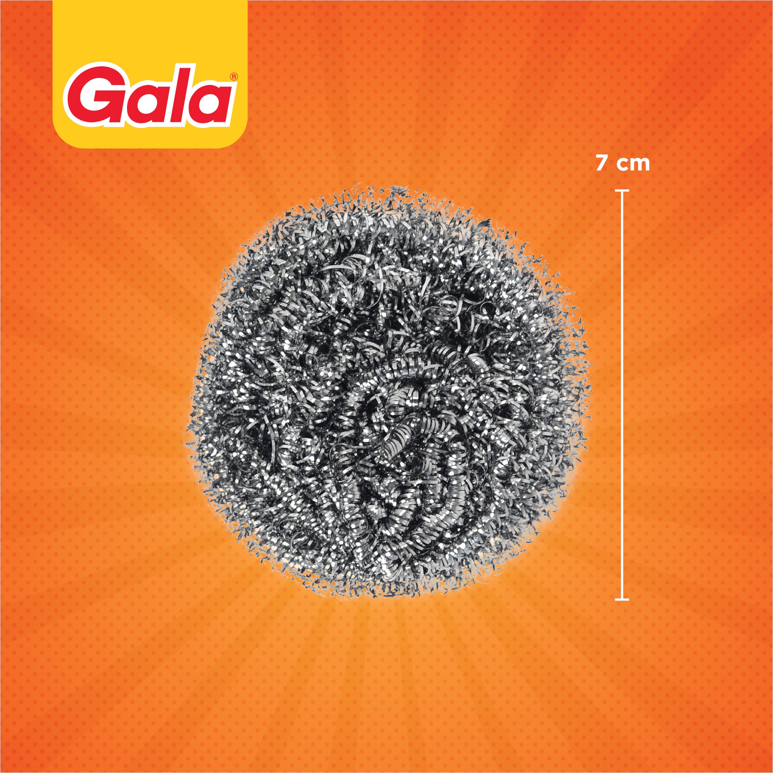 Gala Steel Scrubber Combo Set (Pack of 6) – view 6