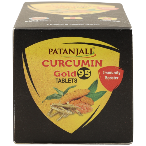 Patanjali Curcumin Gold 95 Tablet 33 g – view 4