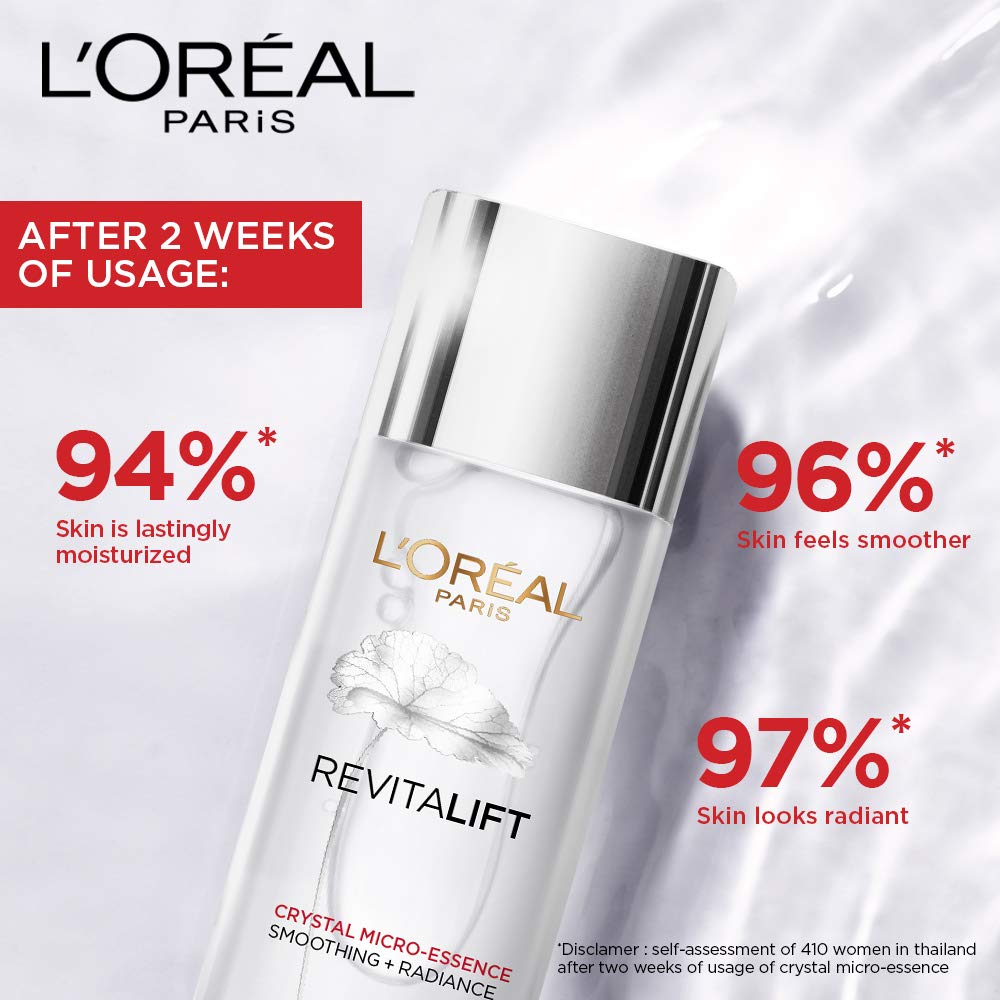 L'Oreal Paris Revitalift Crystal Micro-Essence, Ultra-lightweight facial essence, With Salicylic Acid, For Clear Skin, 22ml – view 4