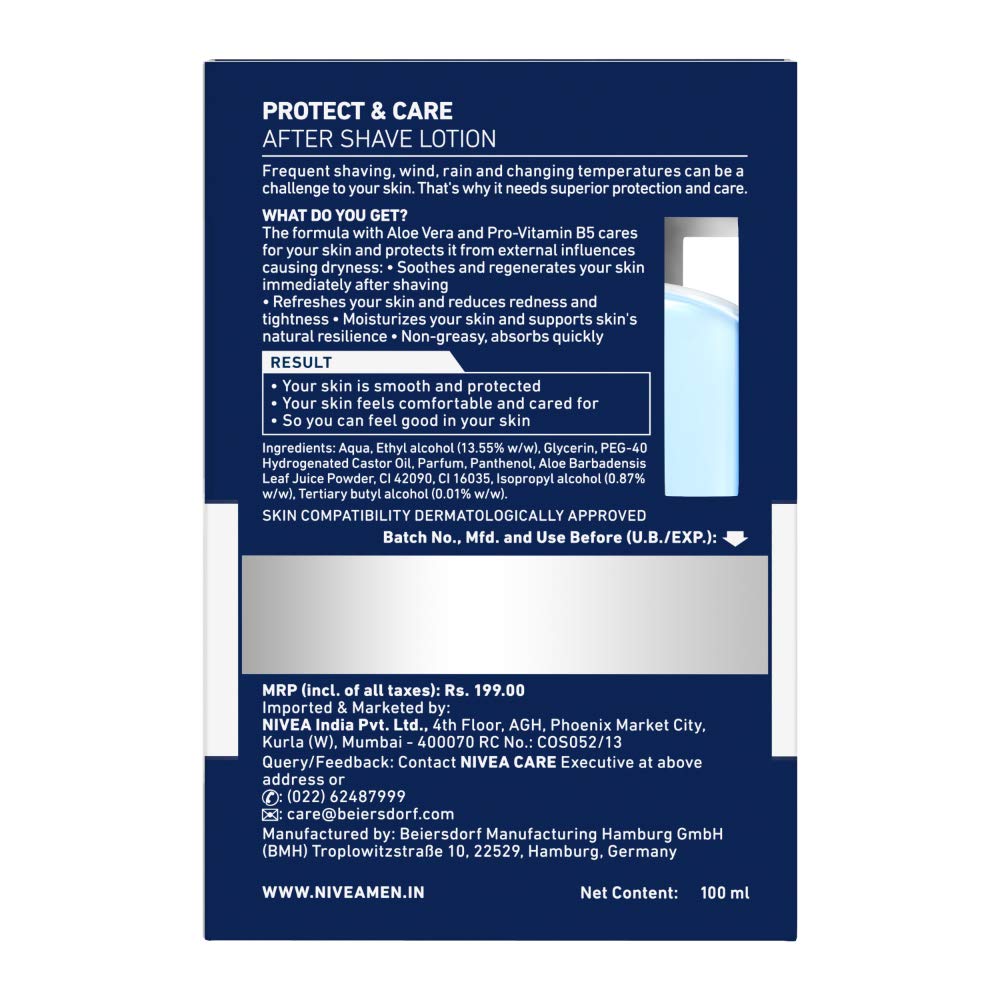 NIVEA MEN Shaving, Protect & Care After Shave Lotion, 100ml – view 7