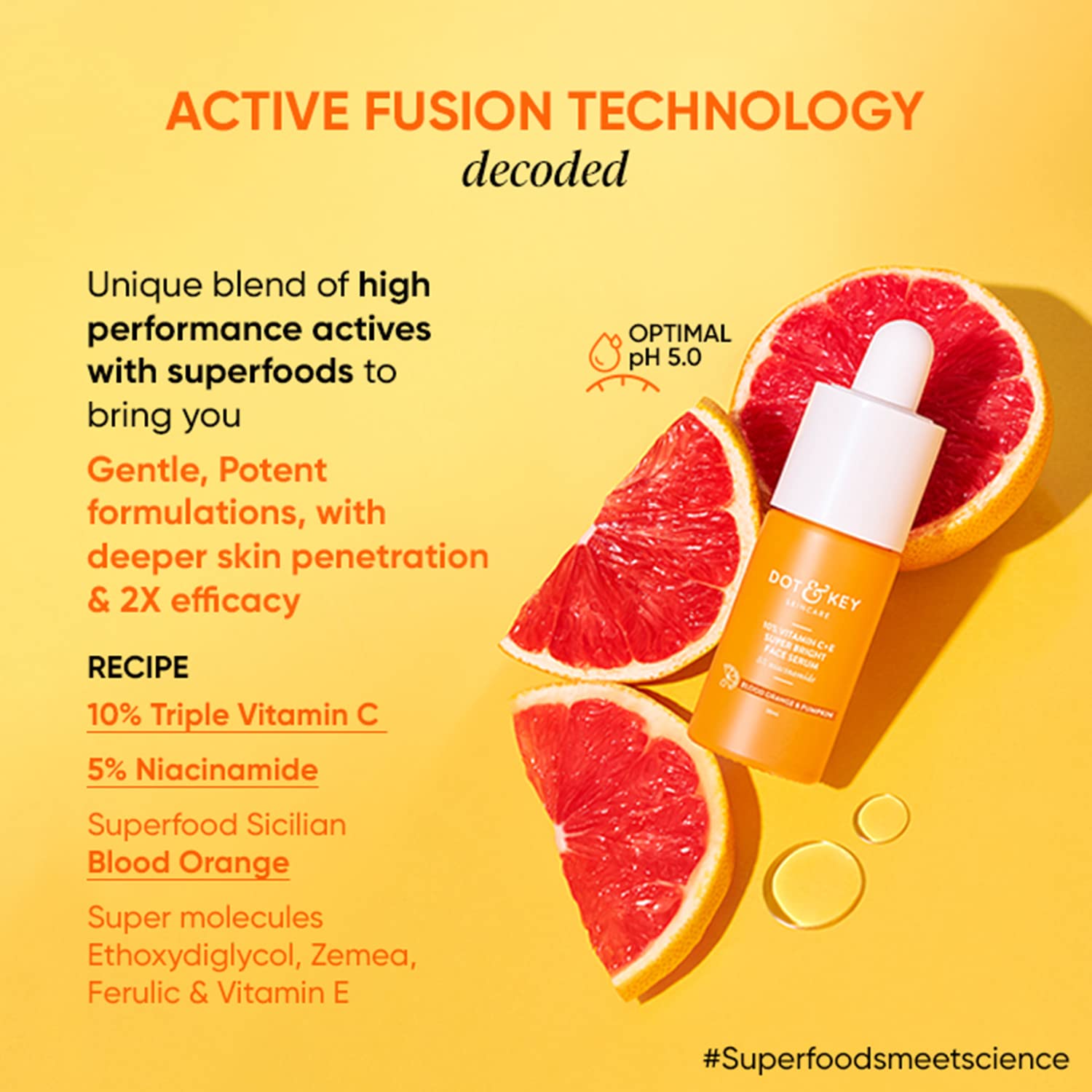 DOT & KEY Dot&Key 10% Vitamin C + E,5% Niacinamide Serum – view 3