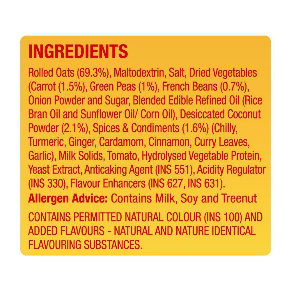 Saffola Veggie Twist Instant Masala Oats 1 Kg – view 4