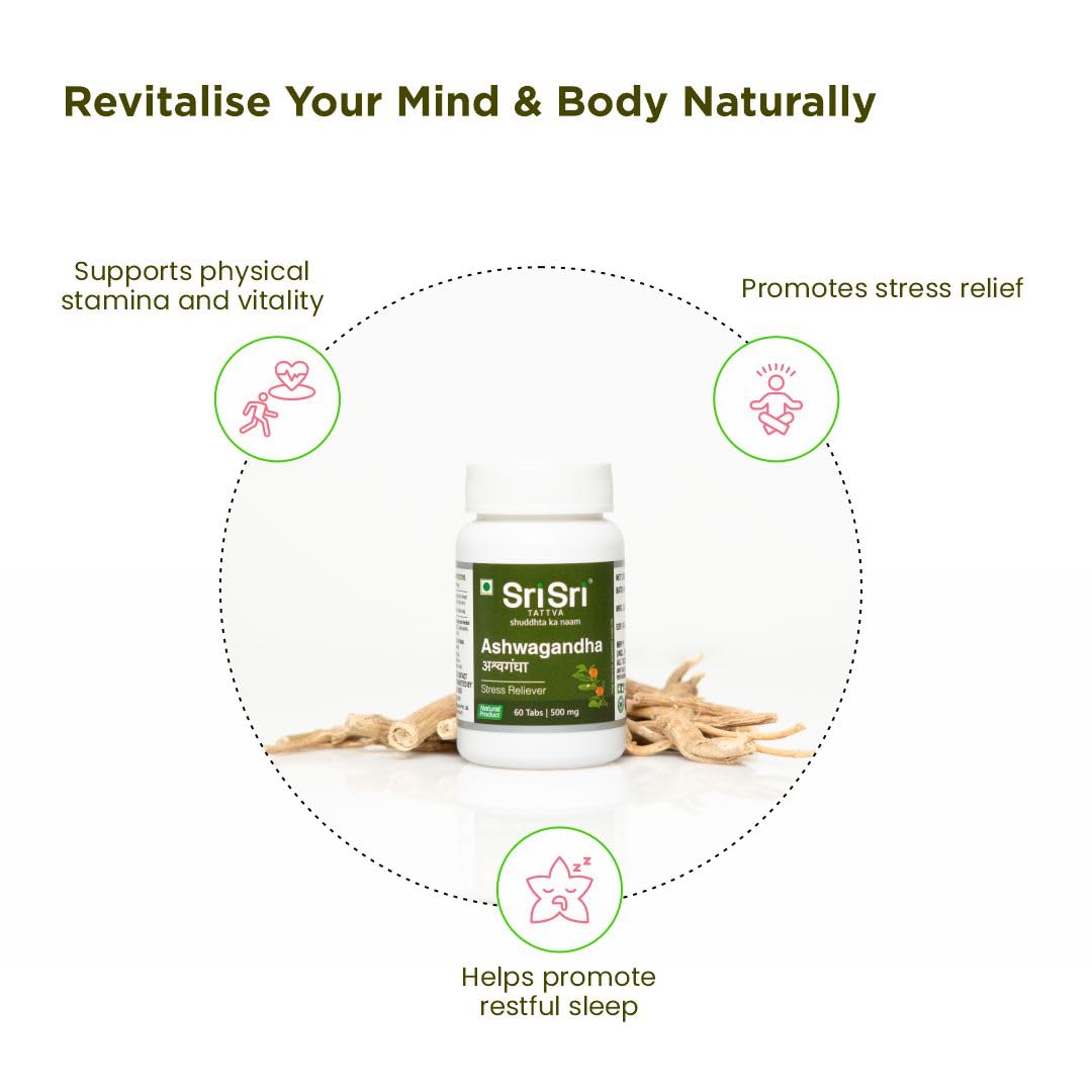 Sri Sri Tattva Ashwagandha Tablet – view 4