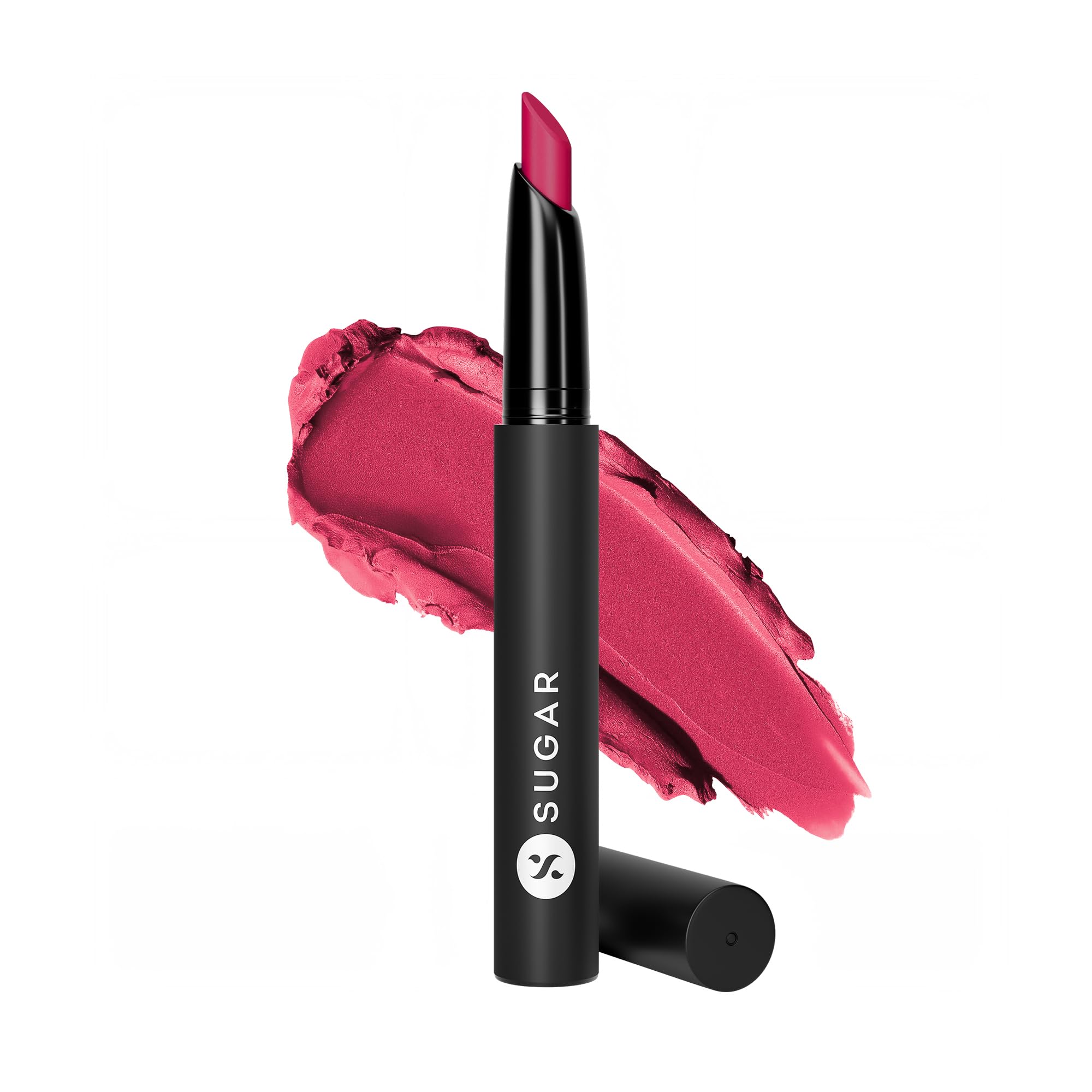 Bold Play matte lipstick tube from SUGAR Cosmetics close view