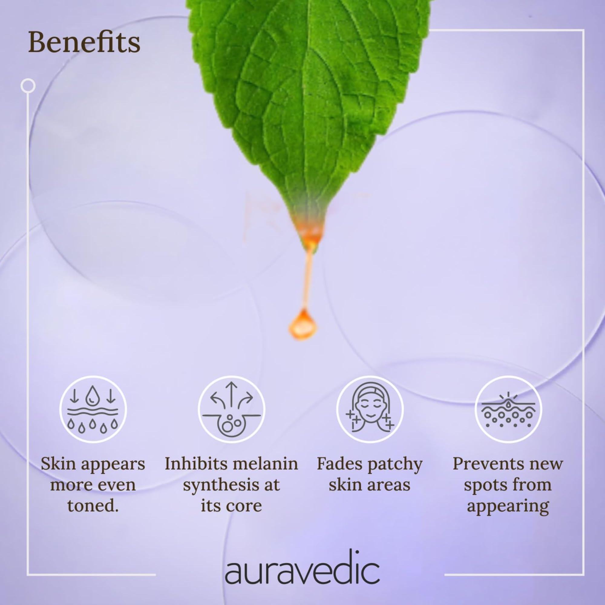 Auravedic Kumkumadi Tailam For Face For Glowing Skin 30 ml Pack of 2 Kumkumadi Oil Dark Spot Corrector Glow Serum For Women Men – view 4