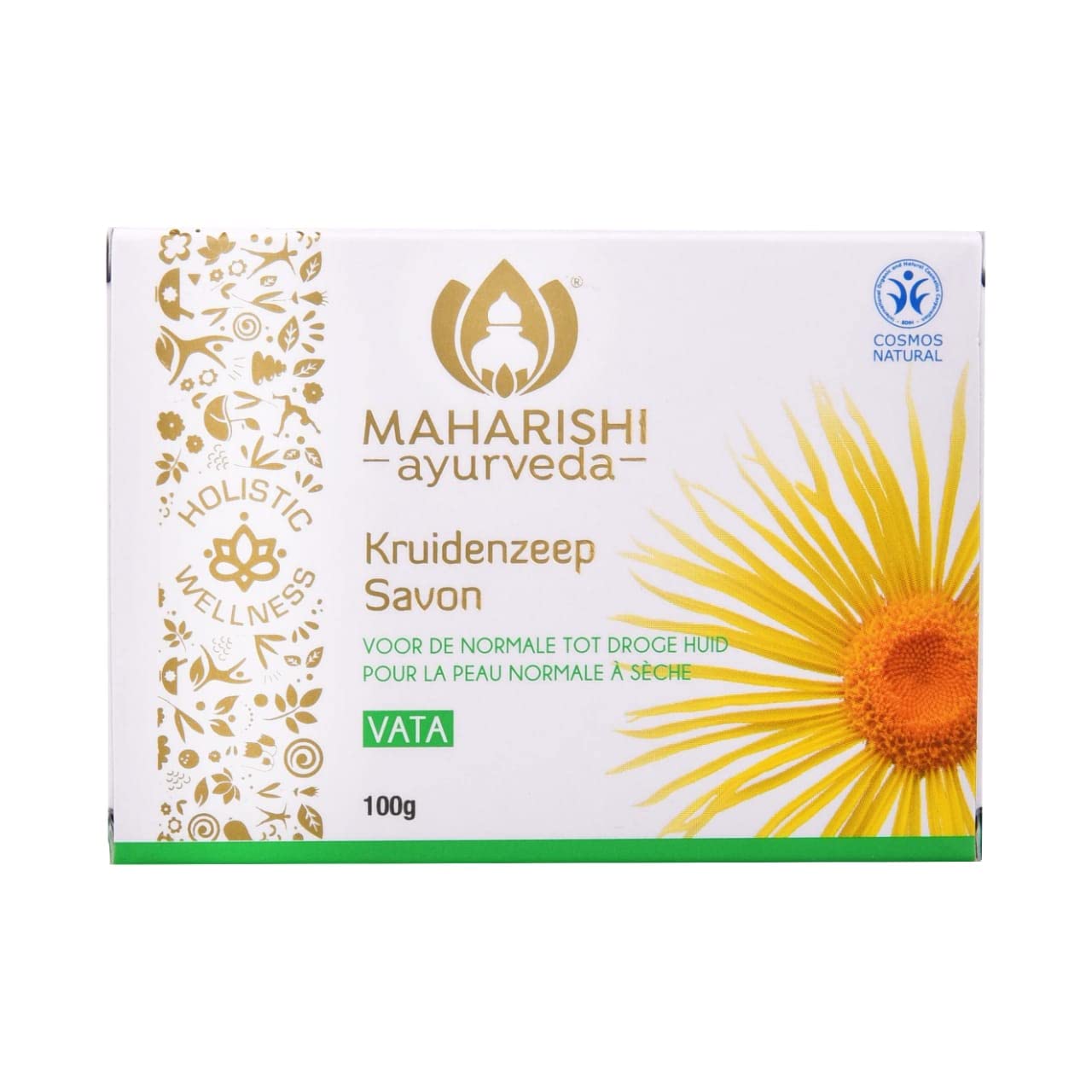 Maharishi Ayurveda lemongrass soap bar in 100 g box