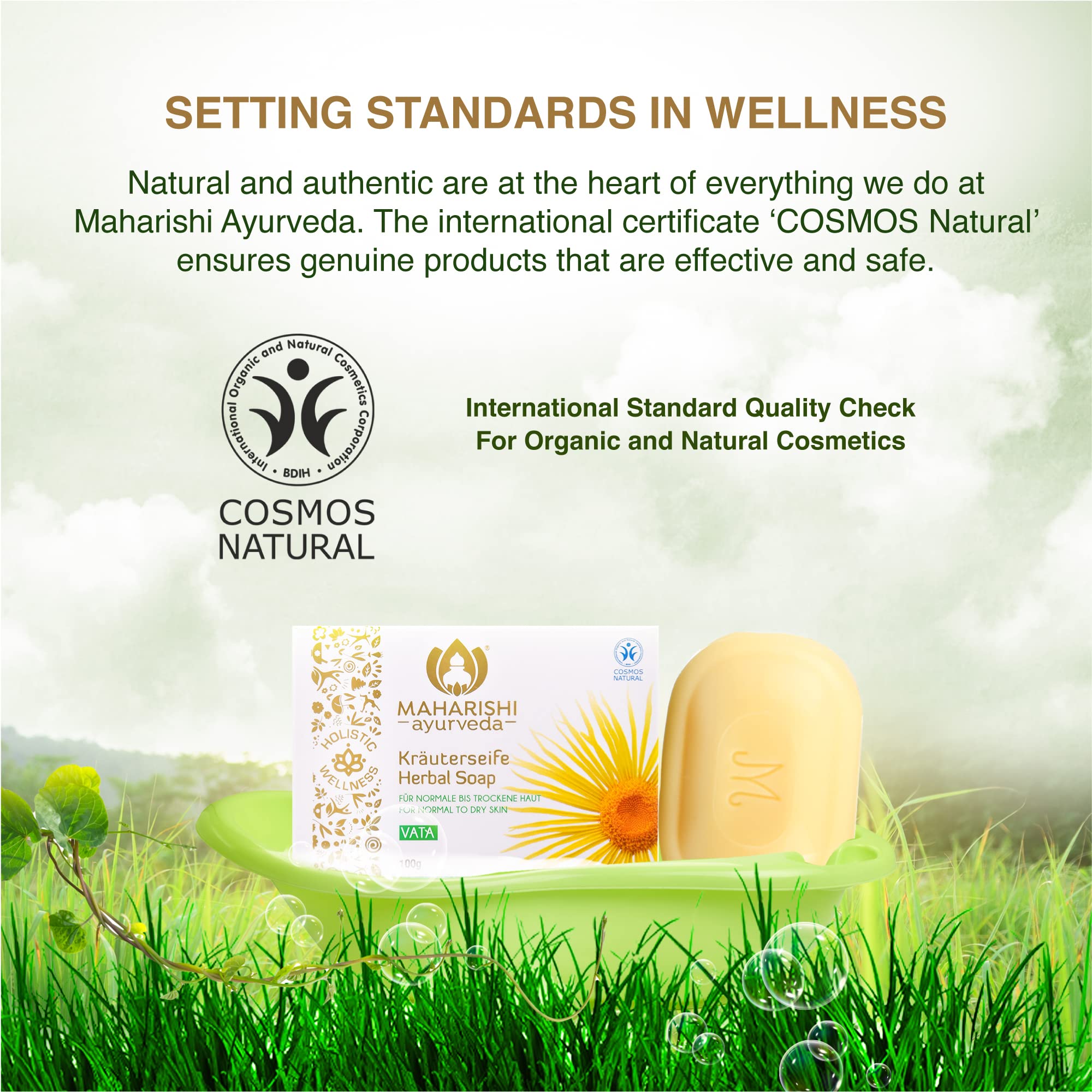 Maharishi Ayurveda lemongrass Soap (100 gm) – view 6