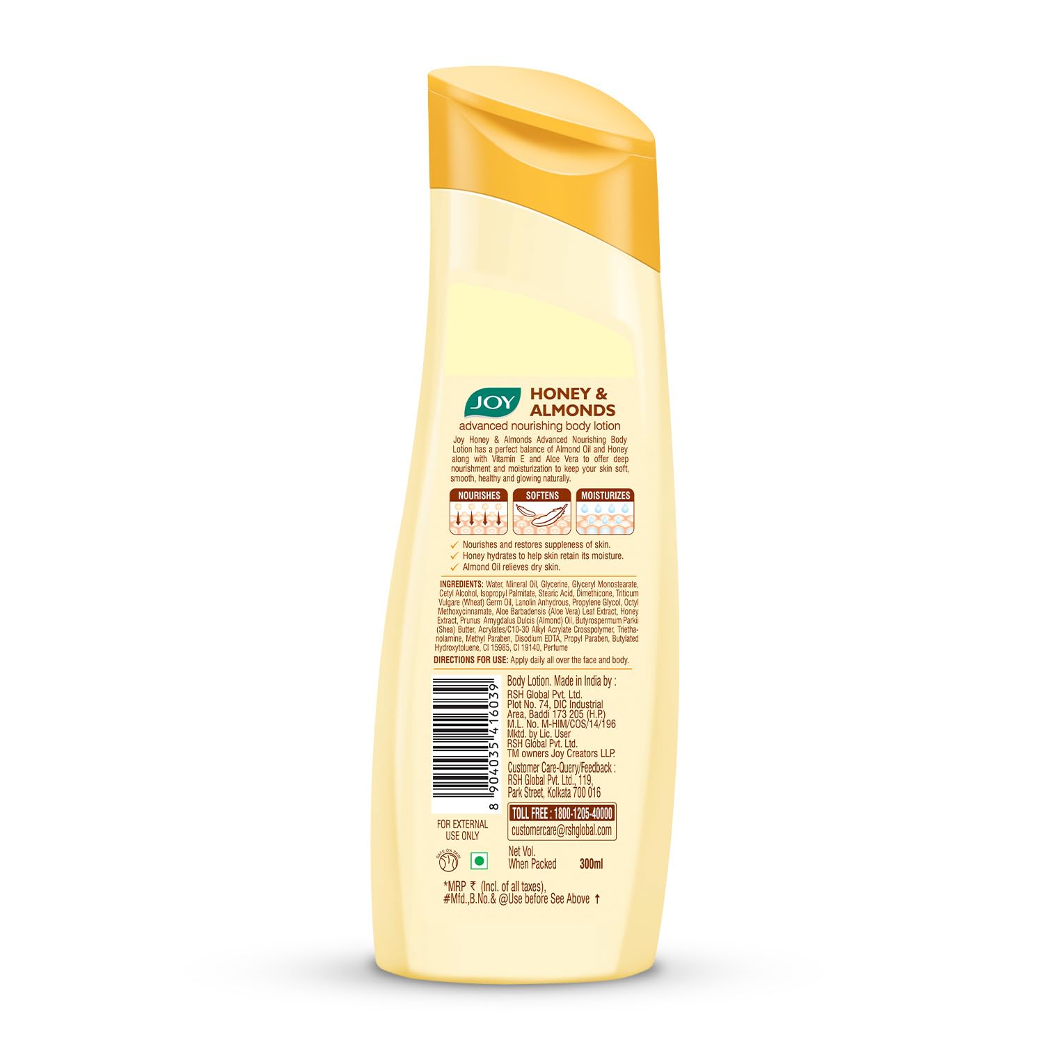 Joy Honey & Almonds Advanced Nourishing Lightweight Body Lotion 300ml x 2 – view 8