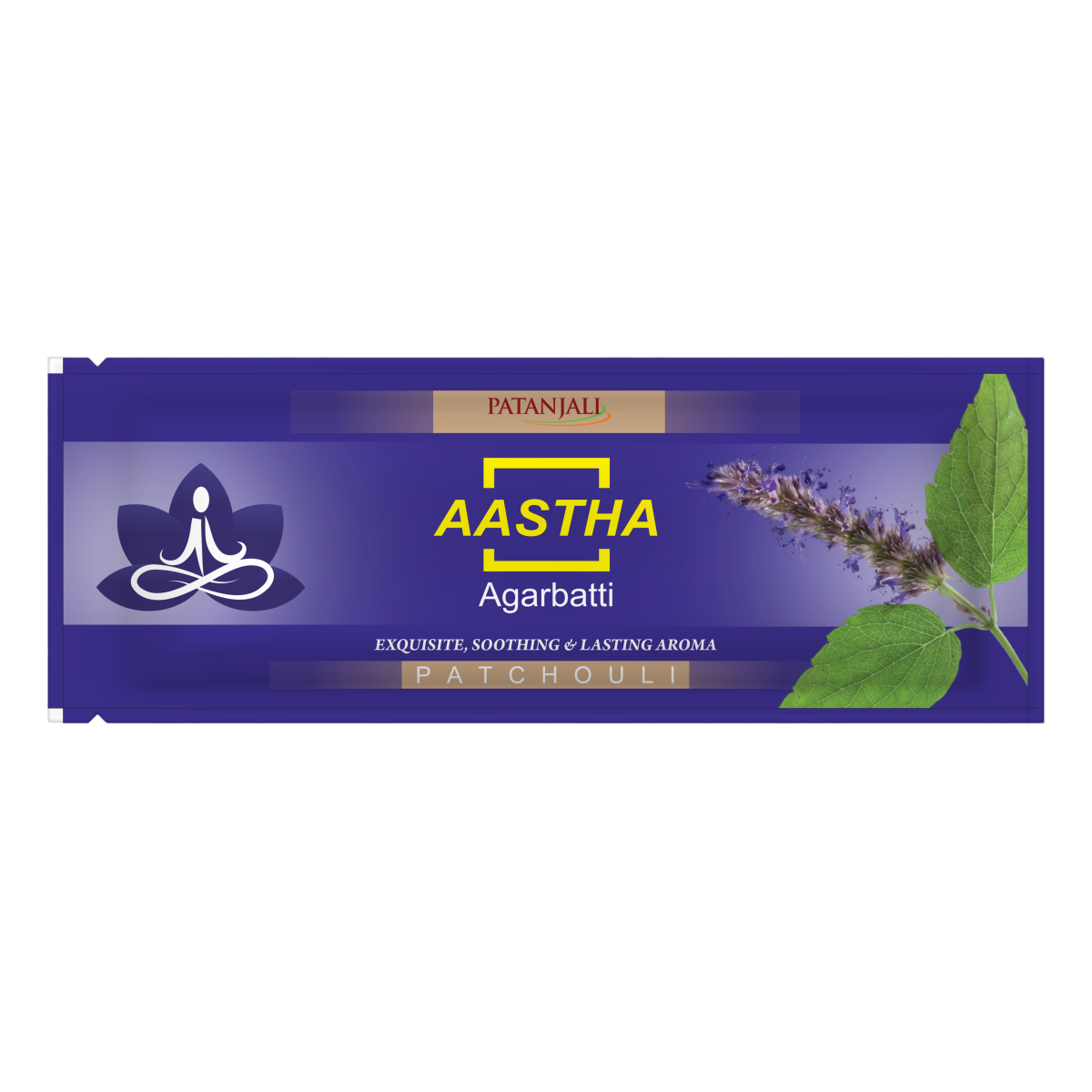 Aastha Agarbatti Patchouli 18 Stick 20 g – view 1