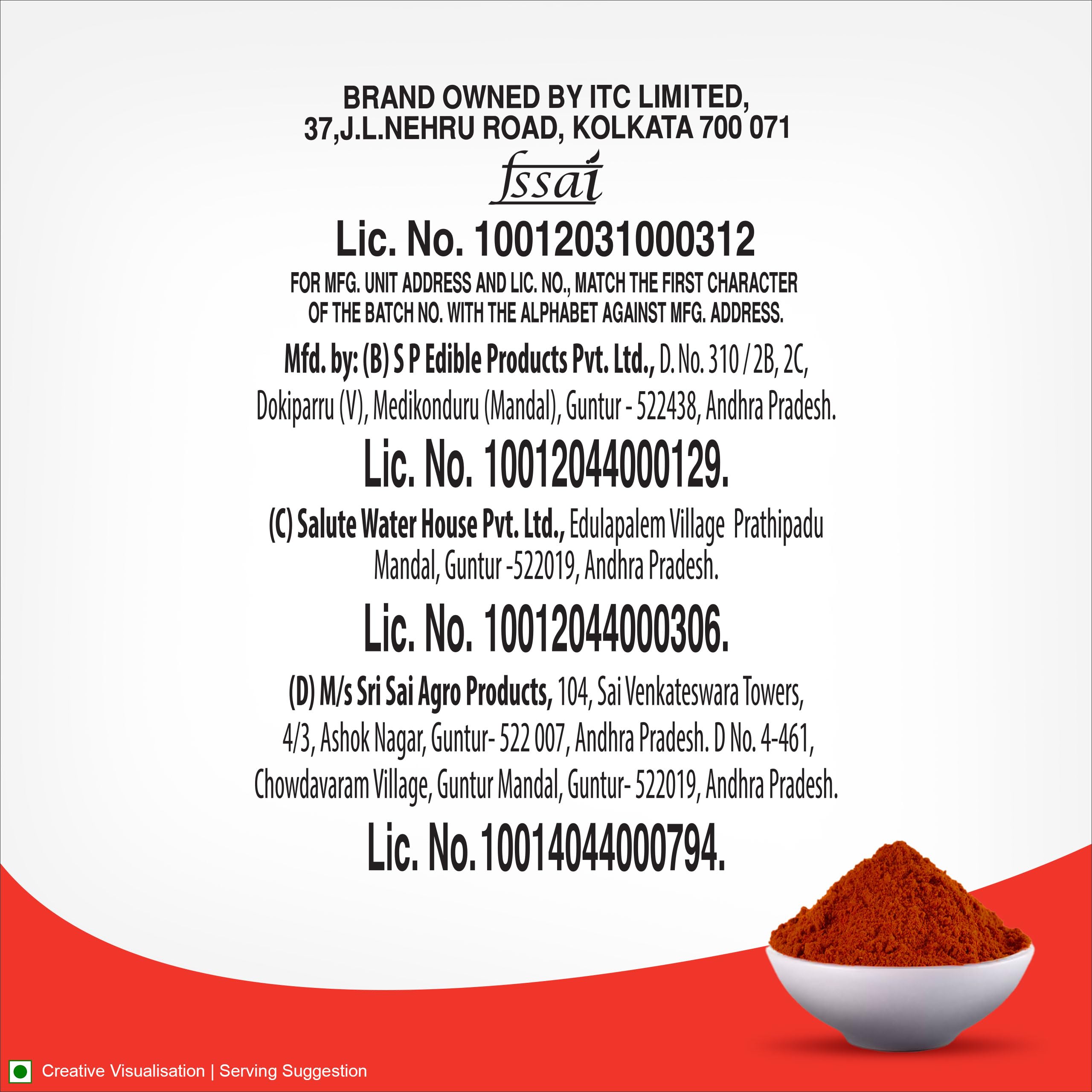 Aashirvaad Chilli Powder, 200g Pack, Red Hot Chilli Powder with No Added Flavours and Colours – view 8
