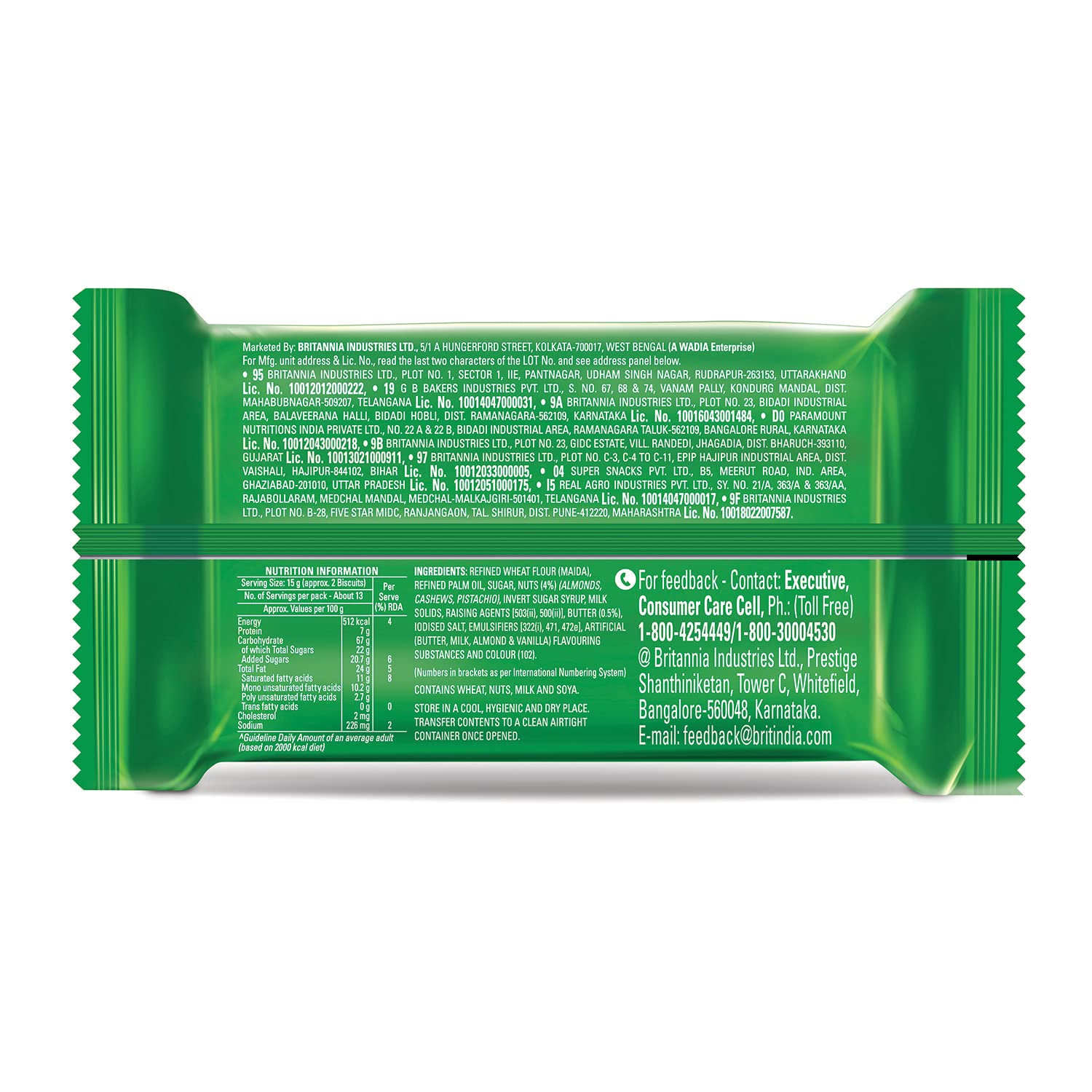 Britannia Good Day Pista Badam Cookies, 200g – view 2