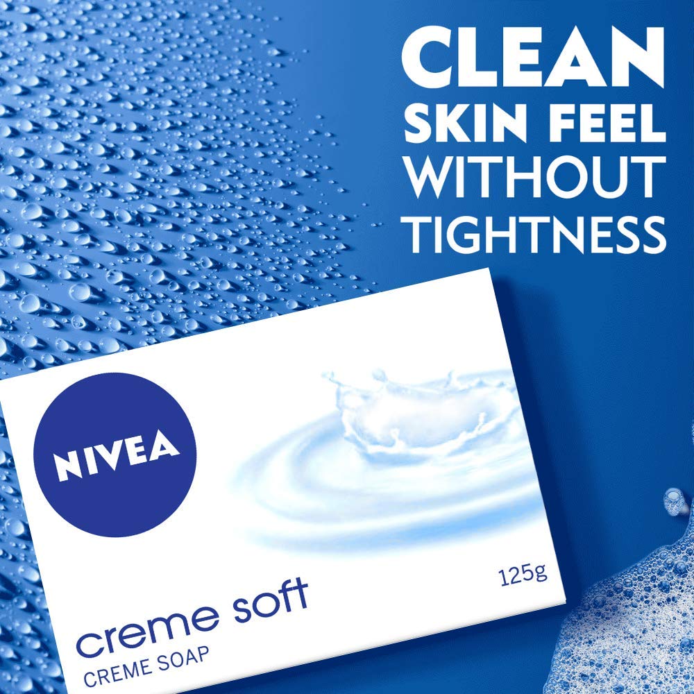 NIVEA Soap, Creme Soft, For Hands And Body, 125g (BUY 2 GET 2) – view 5