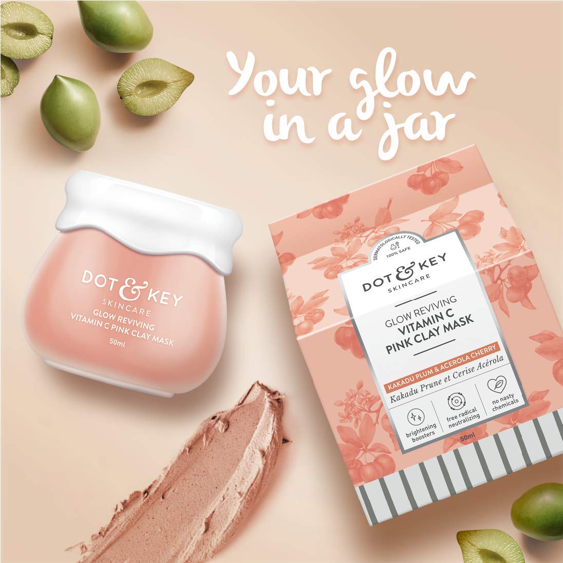 Dot & Key Glow Reviving Vitamin C Pink Clay Mask – view 4