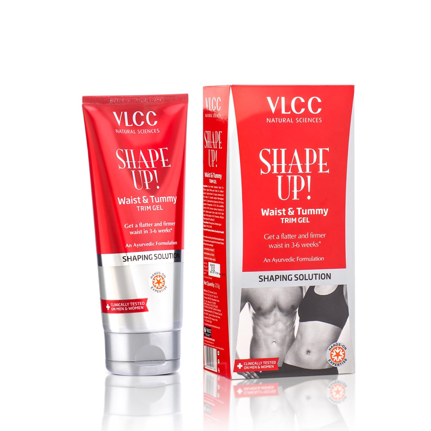 VLCC Shape Up Waist & Tummy Trim Gel - 200g – view 2