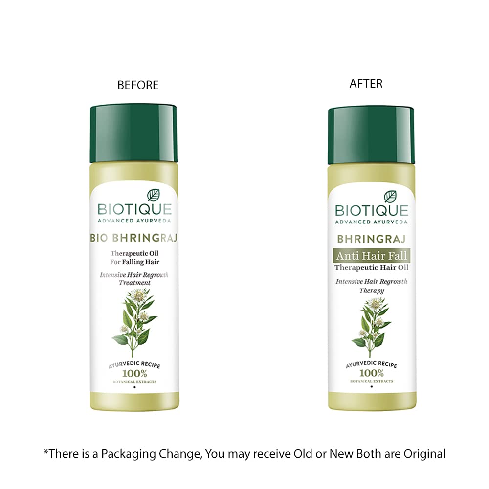 Biotique Biotoque Bhringraj Anti Hair Fall Therapeutic Hair Oil 200Ml – view 2