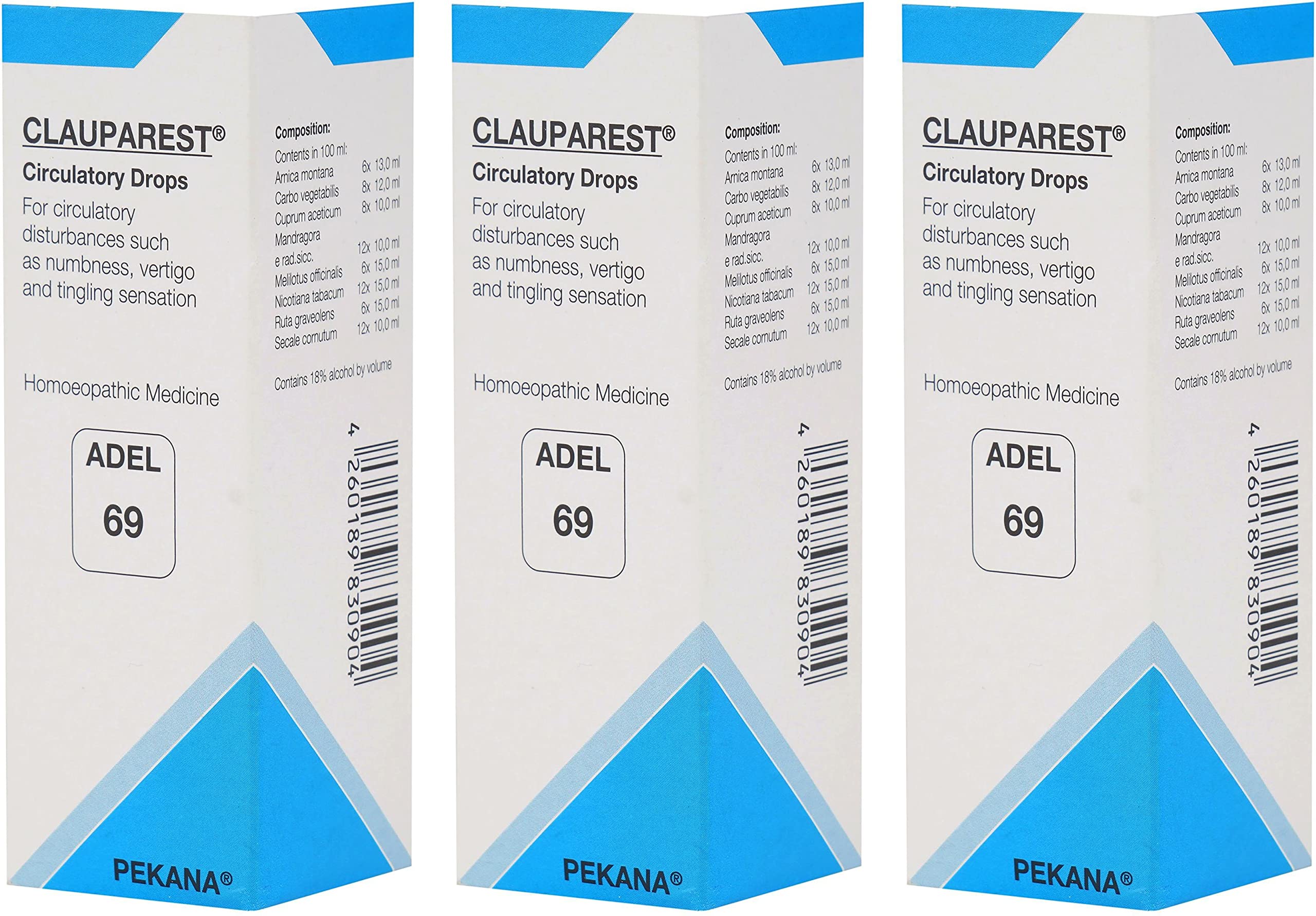 ADEL No. 69 Clauparest drop bottle front pack view