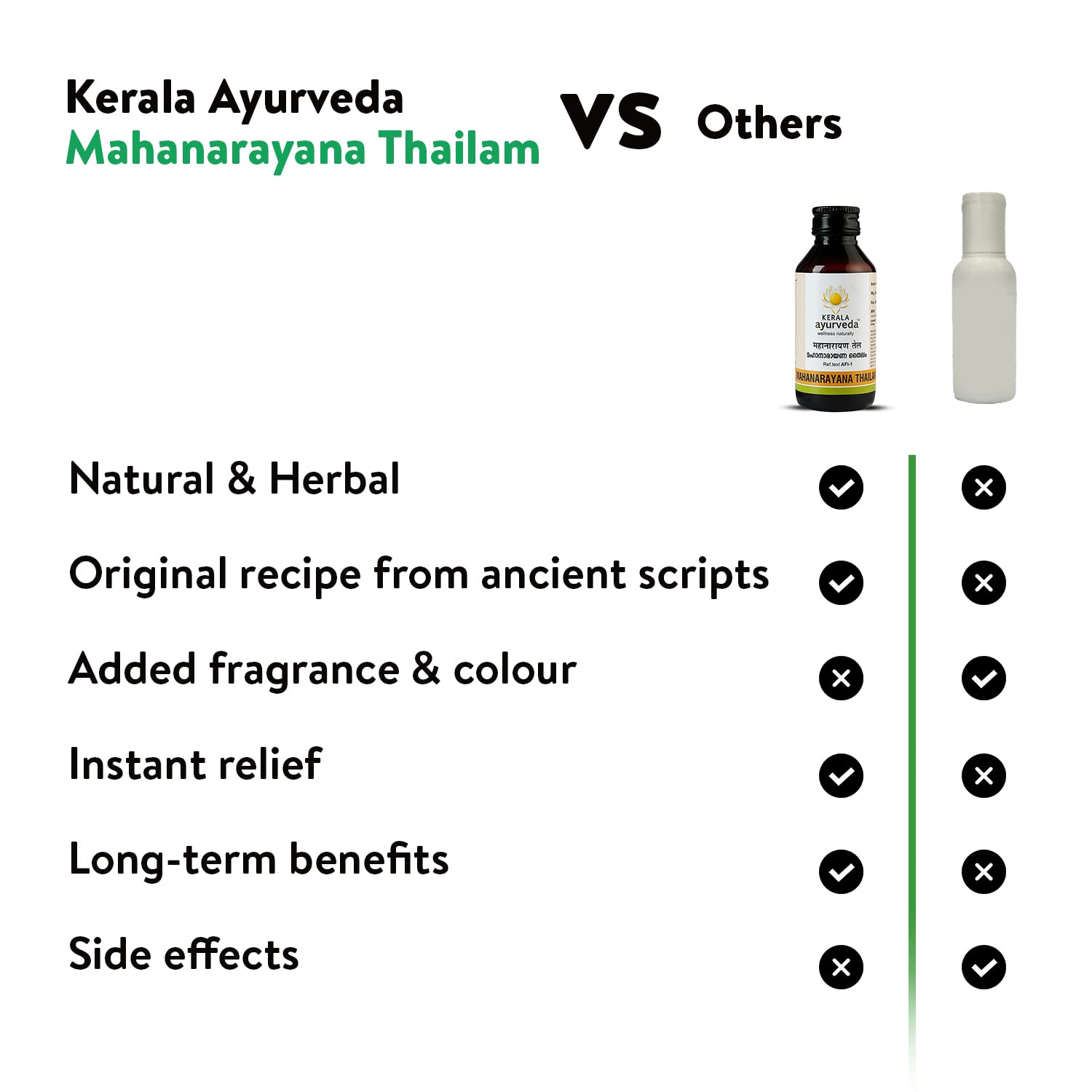 KERALA ayurveda Mahanarayana thailam 100 Ml – view 4