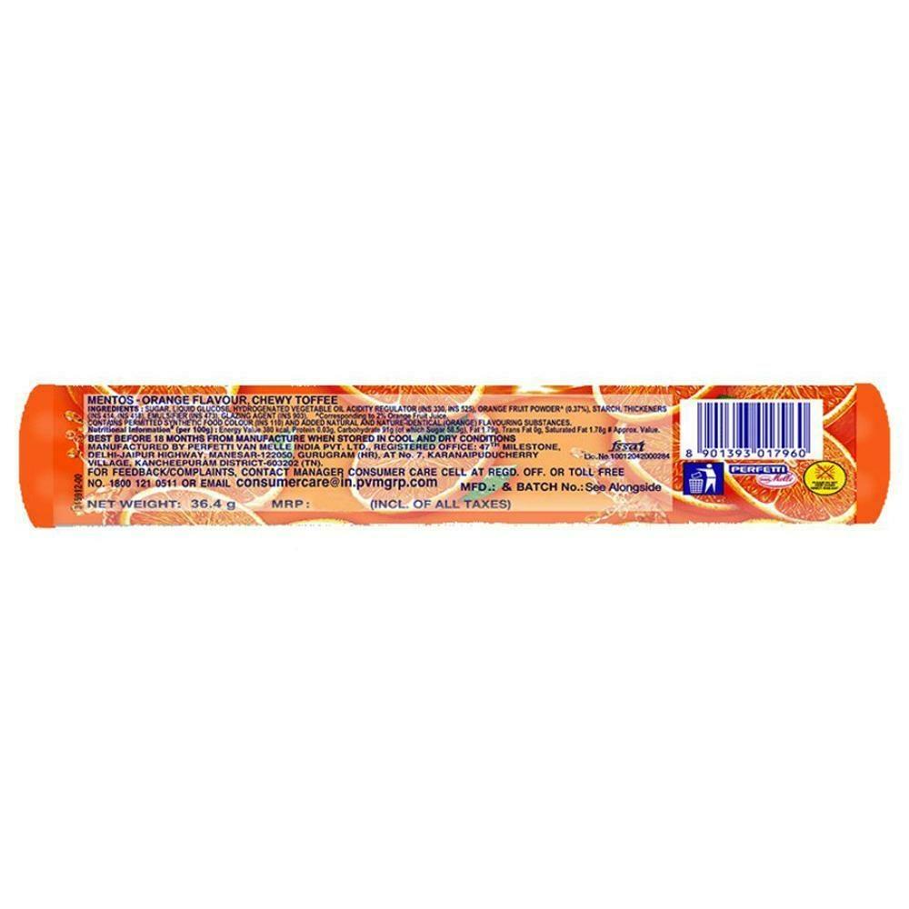 Mentos Orange Chewy Dragees 36.4 G – view 2