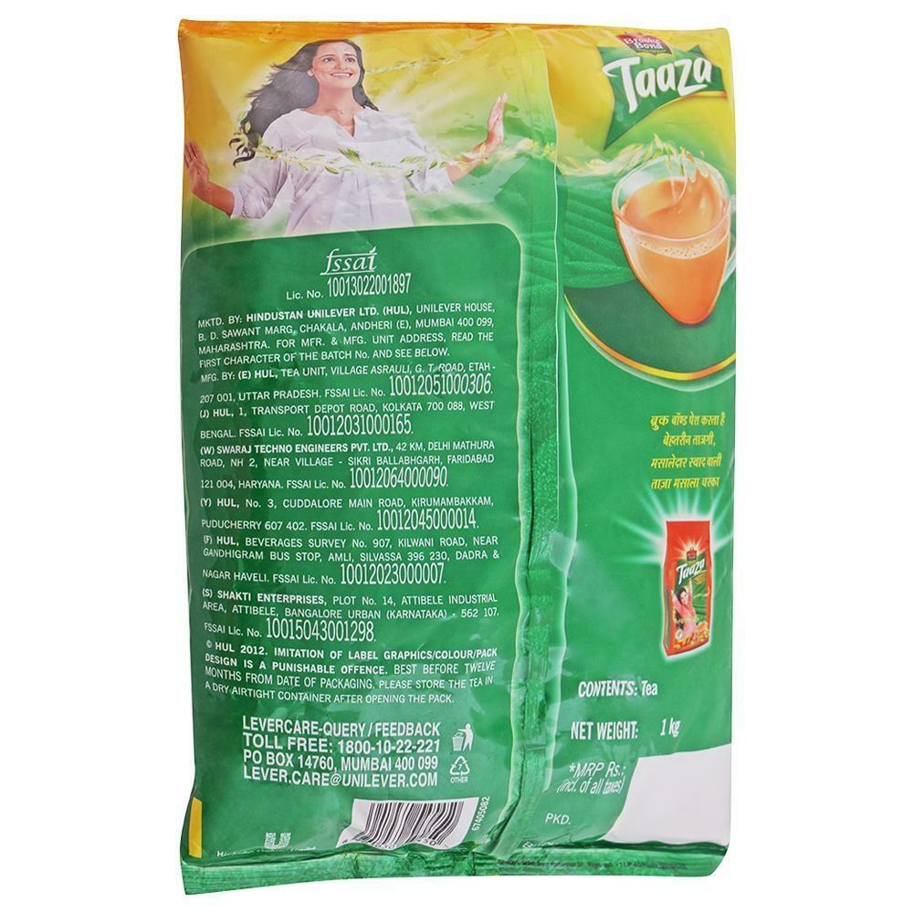 Brooke Bond Taaza Leaf Tea 1 Kg – view 3