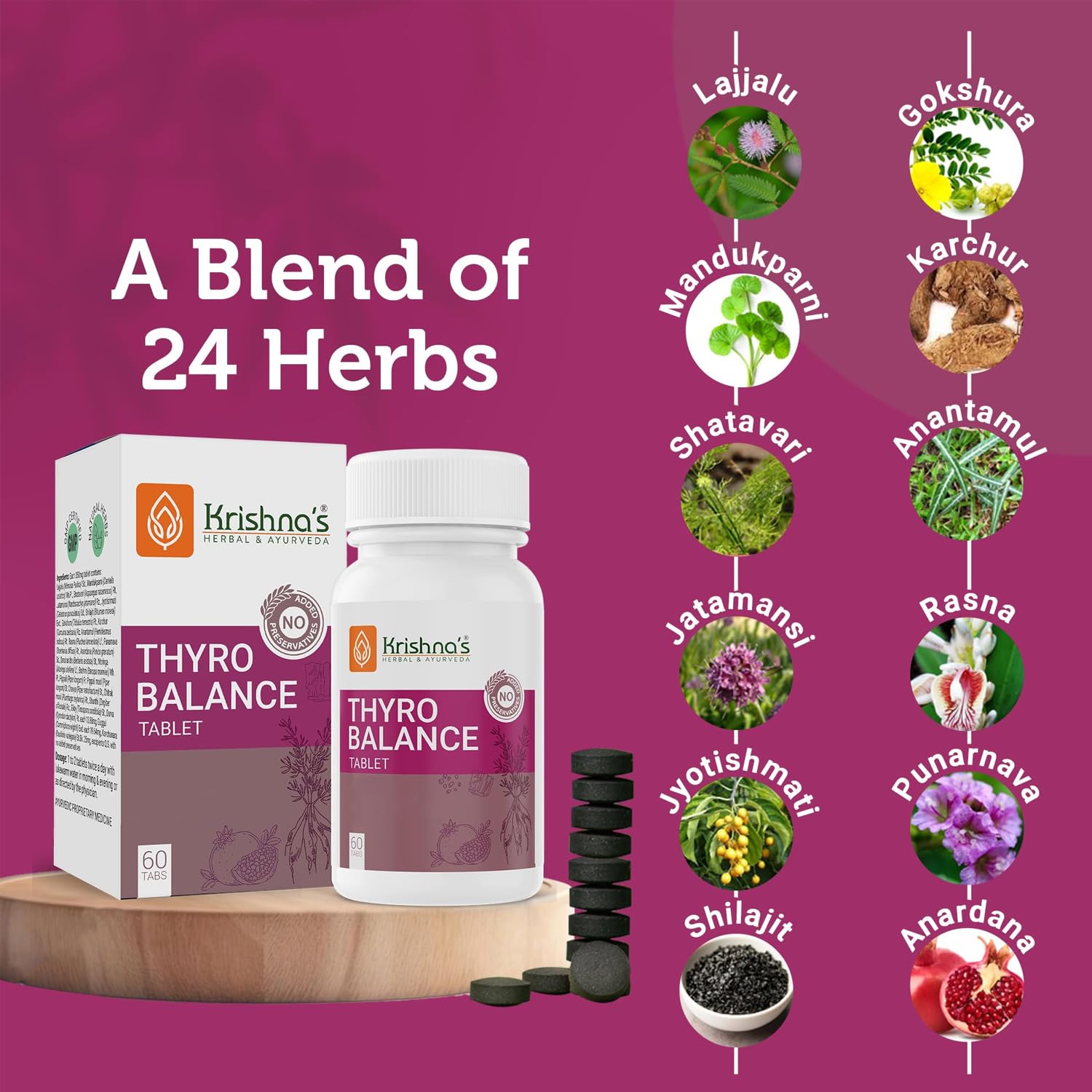 Krishna's Thyro Balance Tablets – view 3