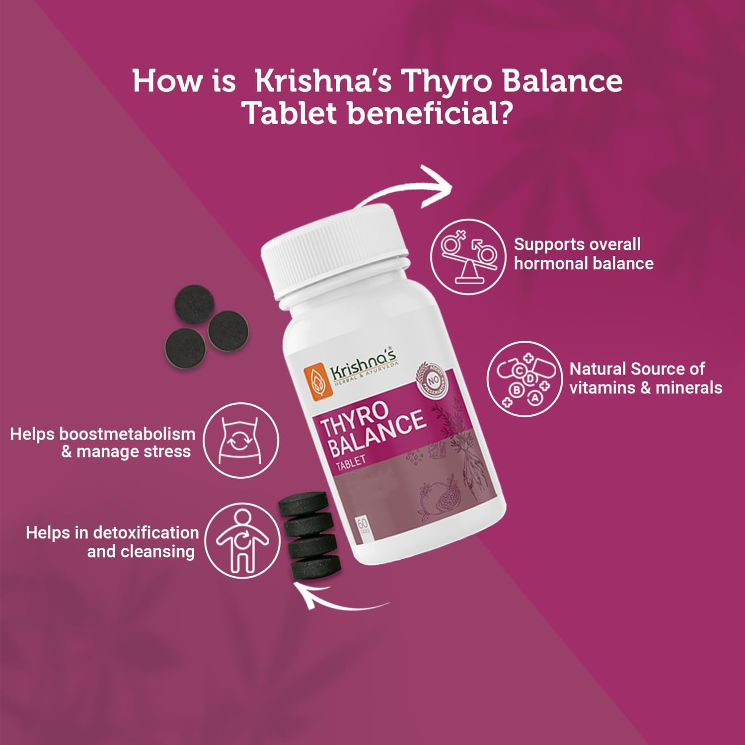 Krishna's Thyro Balance Tablets – view 4