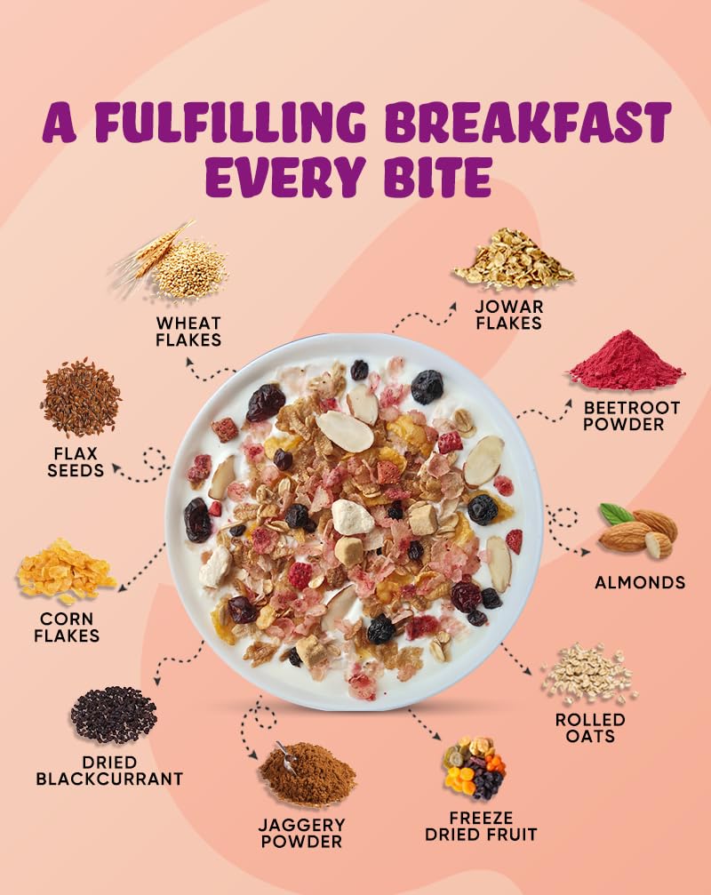 True Elements Fruit & Nut Crunch Muesli 700g – view 5