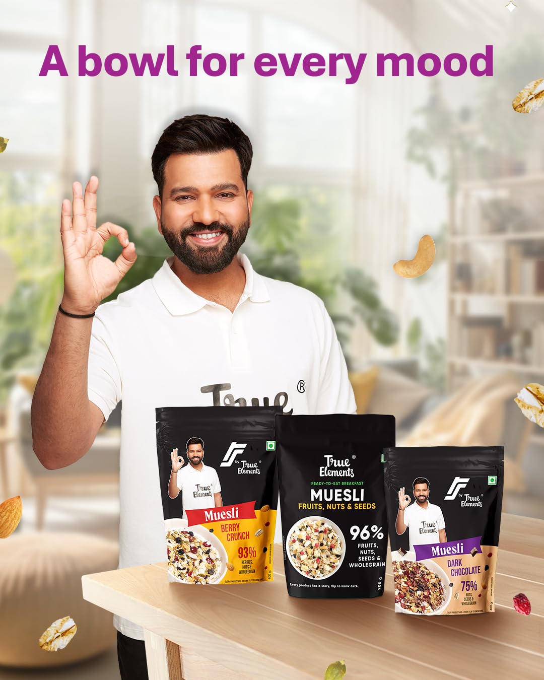 True Elements Fruit & Nut Crunch Muesli 700g – view 8