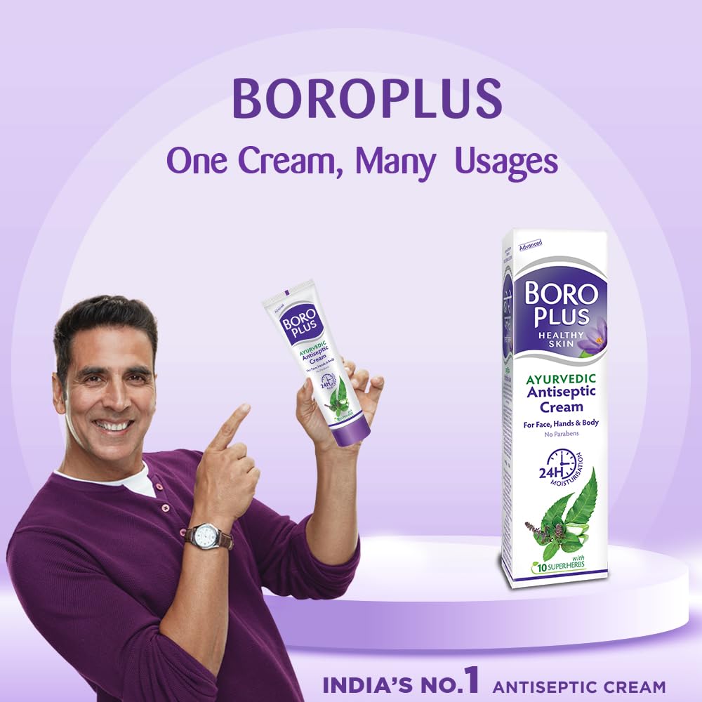 BoroPlus Ayurvedic Antiseptic Cream with 10 super herbs – view 3
