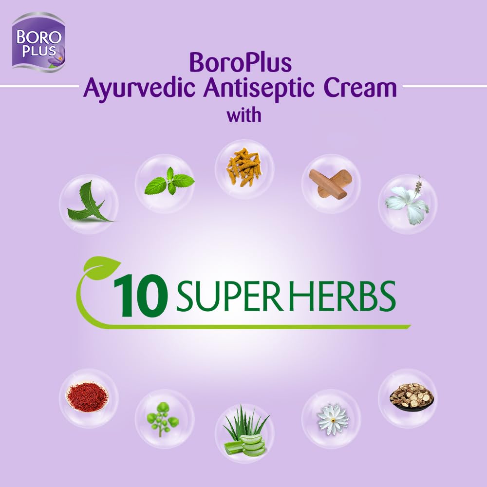 BoroPlus Ayurvedic Antiseptic Cream with 10 super herbs – view 4