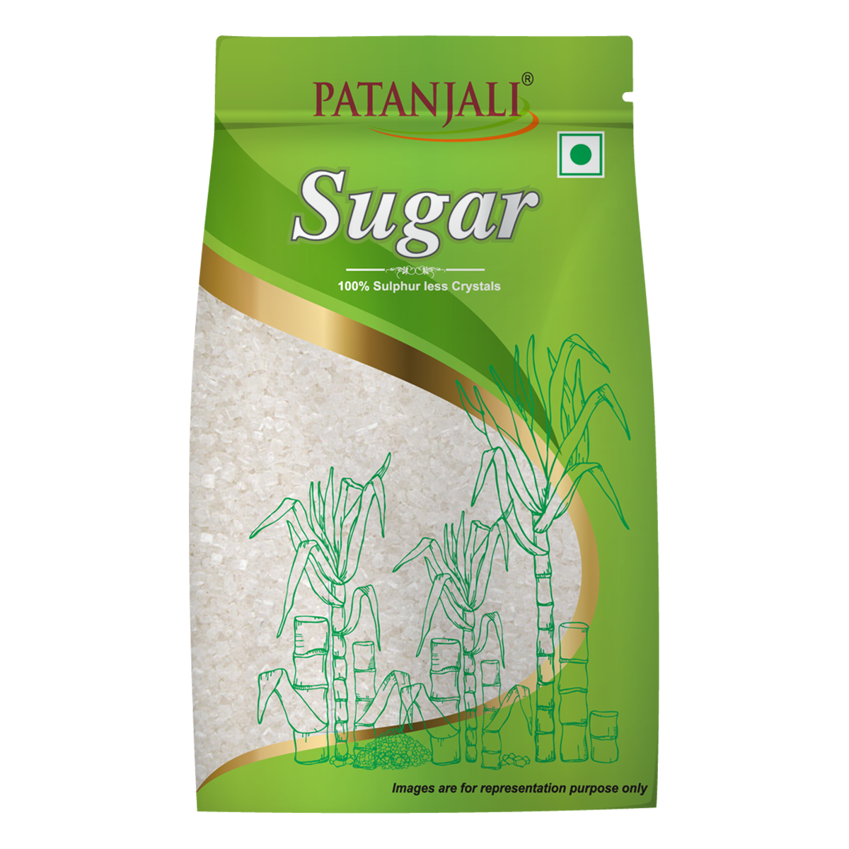 Patanjali Sugar 1 kg packet shown as single pantry pack