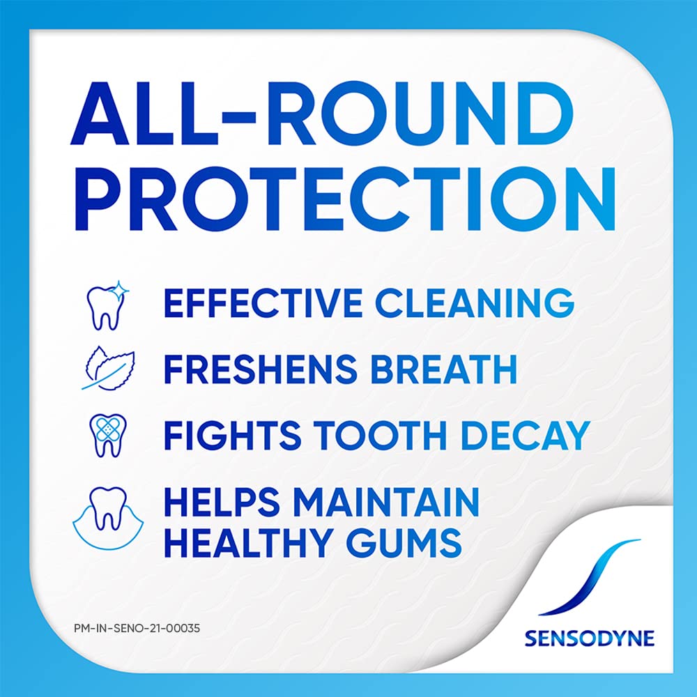 Sensodyne Toothpaste Whitening, Sensitive tooth paste to restore natural whiteness, 70 gm – view 5