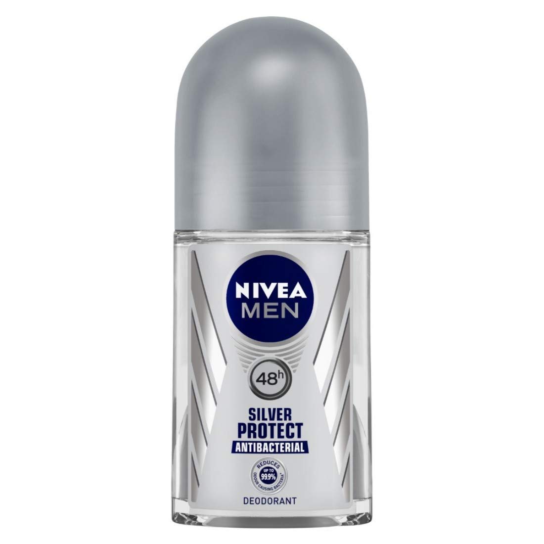 Nivea Deodorant Roll On for Men, Deep Impact Freshness, 50ml and Deodorant Roll On for Men, Silver Protect, 50ml – view 5