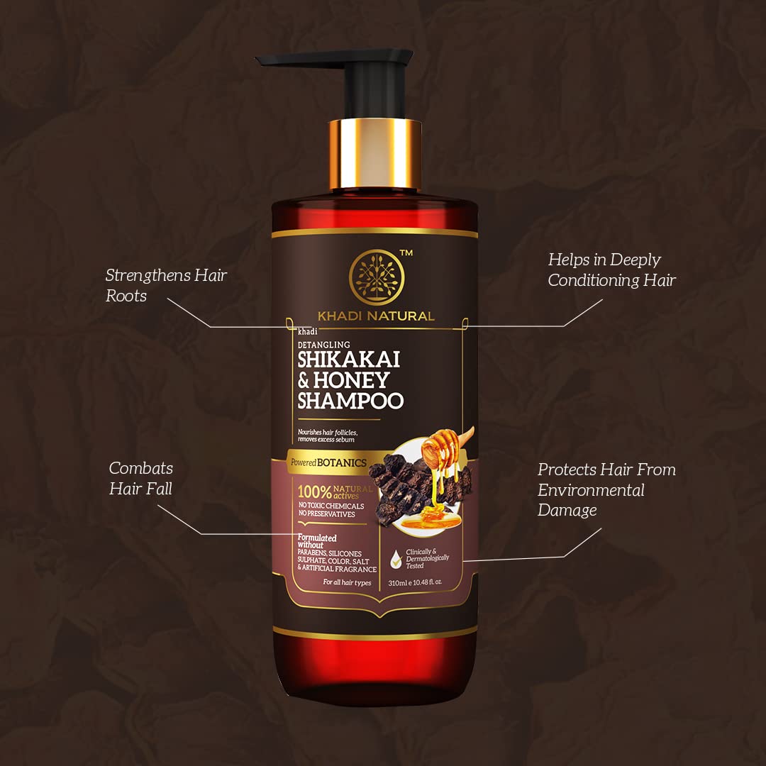 Khadi Natural Shikakai & Honey Shampoo – view 4