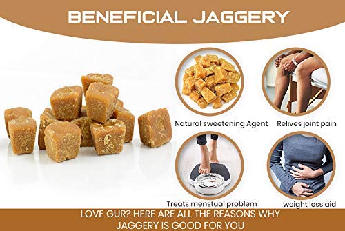 Maple Leaf Project Organic Jaggery Cubes 400g . Pure Natural desi gud/gur/ – view 4