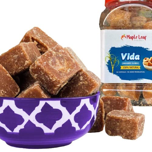 Maple Leaf Project Organic Jaggery Cubes 400g . Pure Natural desi gud/gur/ – view 7