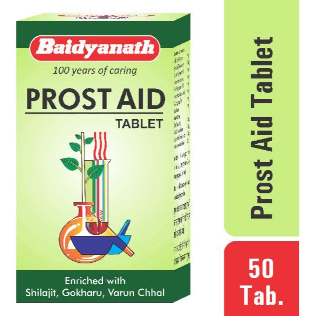 Baidyanath Asli Ayurved Prostaid I Urinary Track Infection I 50 Tablets (Pack Of 2) – view 3