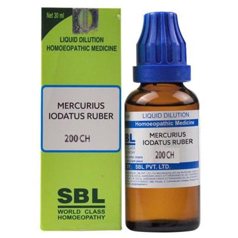 SBL Mercurius Iodatus Ruber Dilution 200 CH – view 1