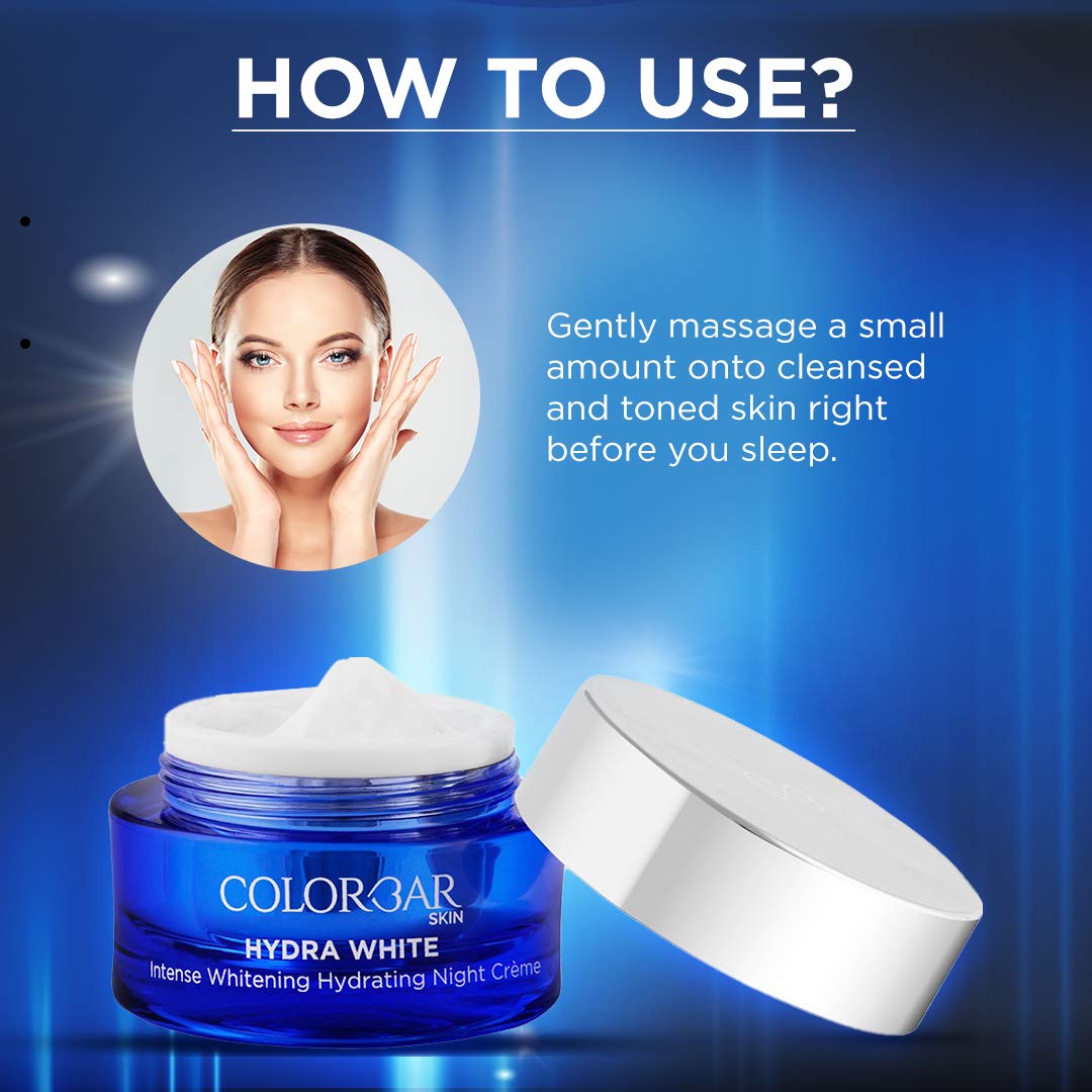 Colorbar Hydra White Intense Whitening Night Cream, 25g – view 6