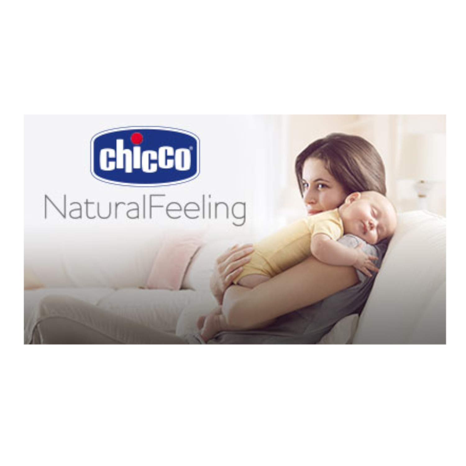 Chicco Natural Feeling 330ml Baby Milk Feeding Bottle with Wide Neck, Anti-Colic for Easy Milk Flow, for Babies & Toddlers 6m+ (Blue) – view 4