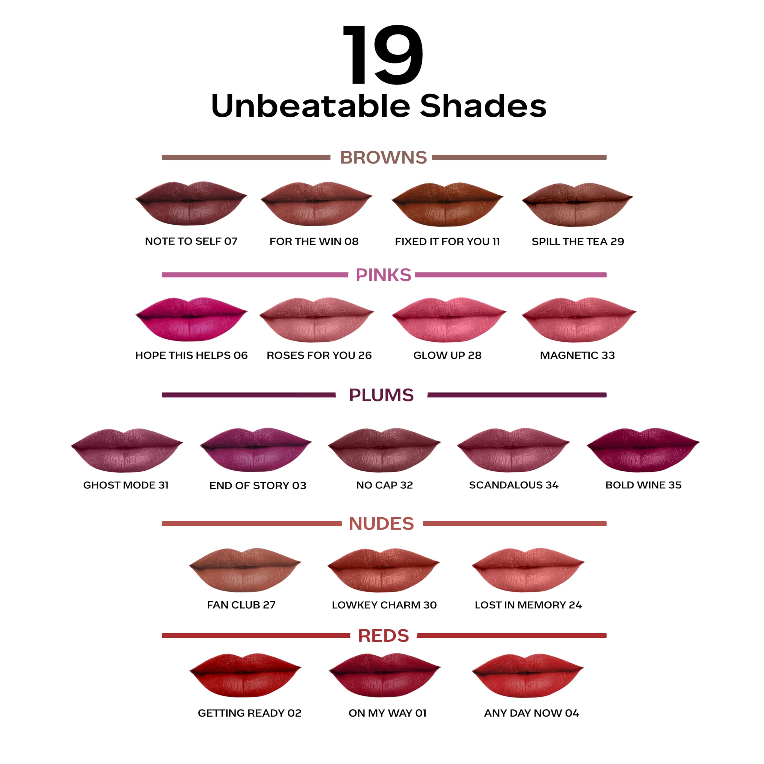 FACES CANADA Comfy Matte Liquid Lipstick - Scandalous 34, 3.8 ml – view 5