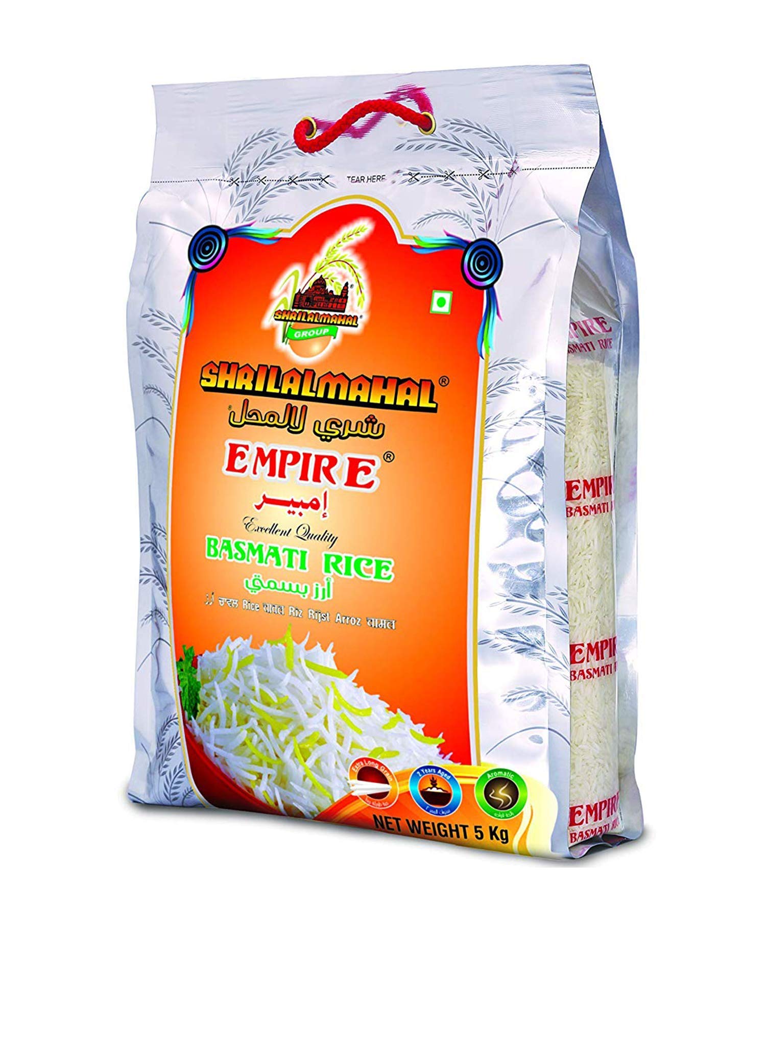 SHRILALMAHAL Empire Basmati Rice (Most Premium) (5 Kg)