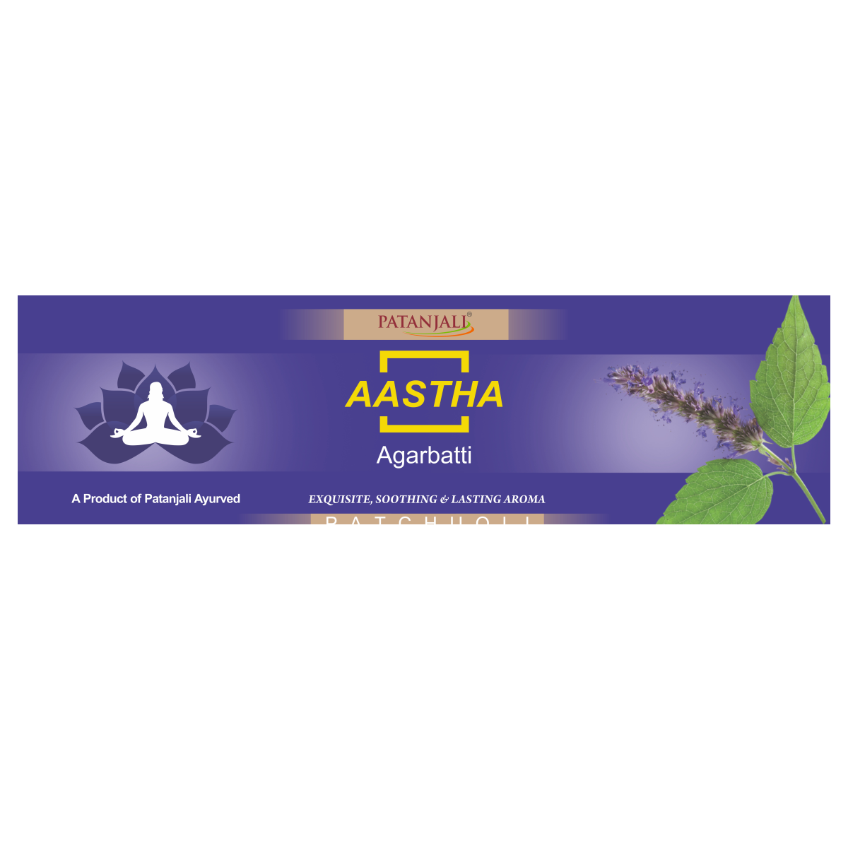 Aastha Agarbatti Patchouli 75 g – view 5