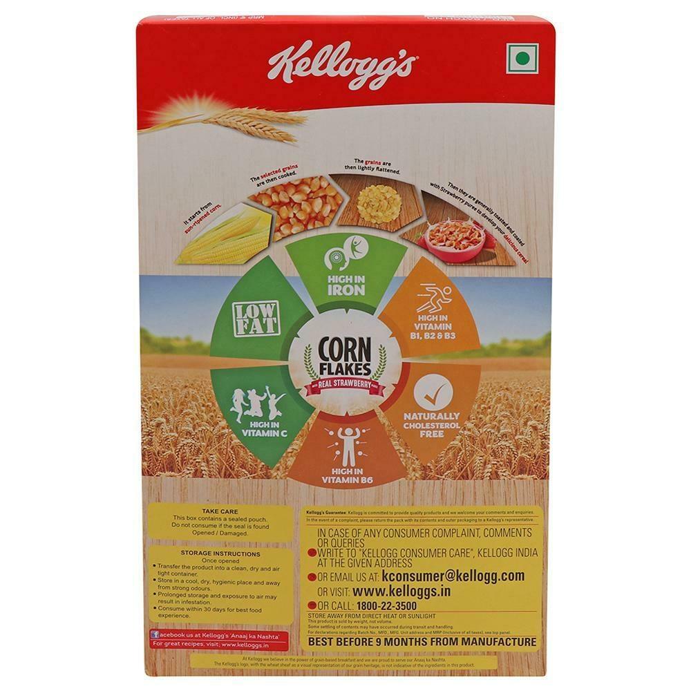 Kellogg's Corn Flakes With Real Strawberry Puree 575 G – view 2