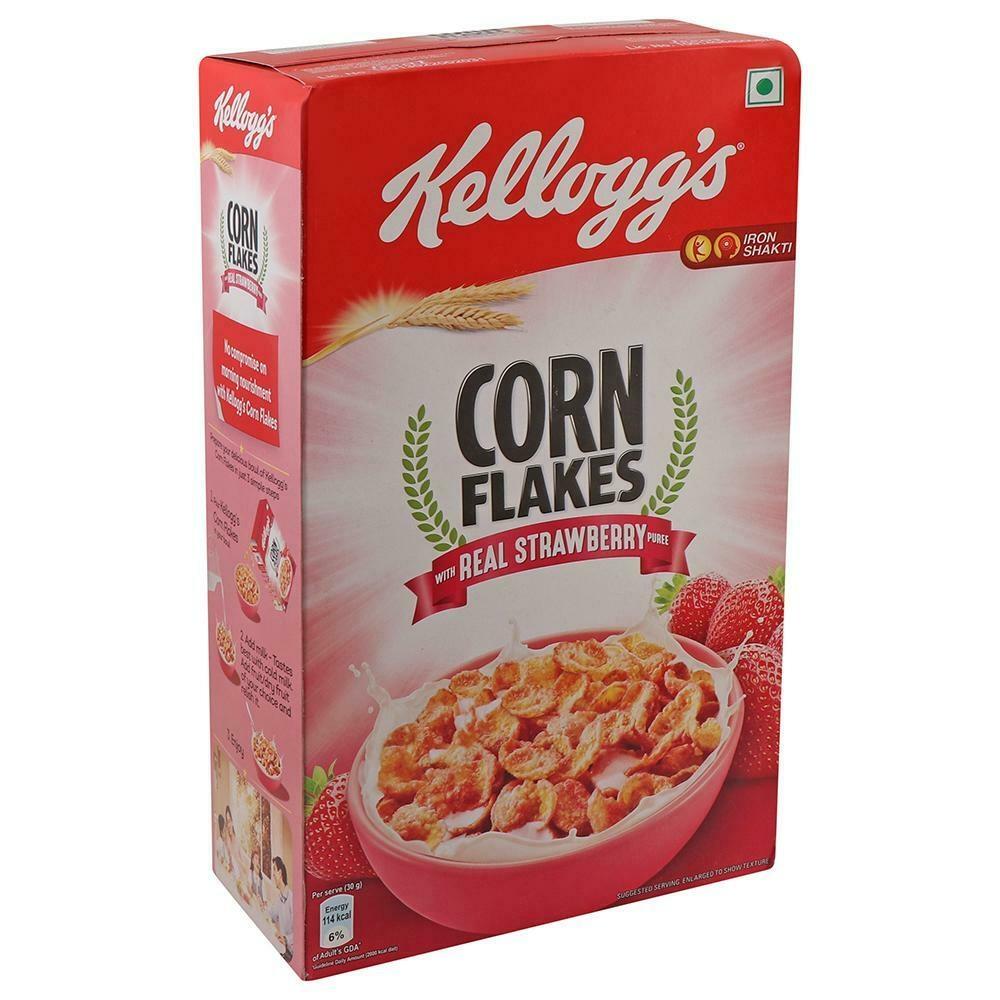 Kellogg's Corn Flakes With Real Strawberry Puree 575 G – view 4