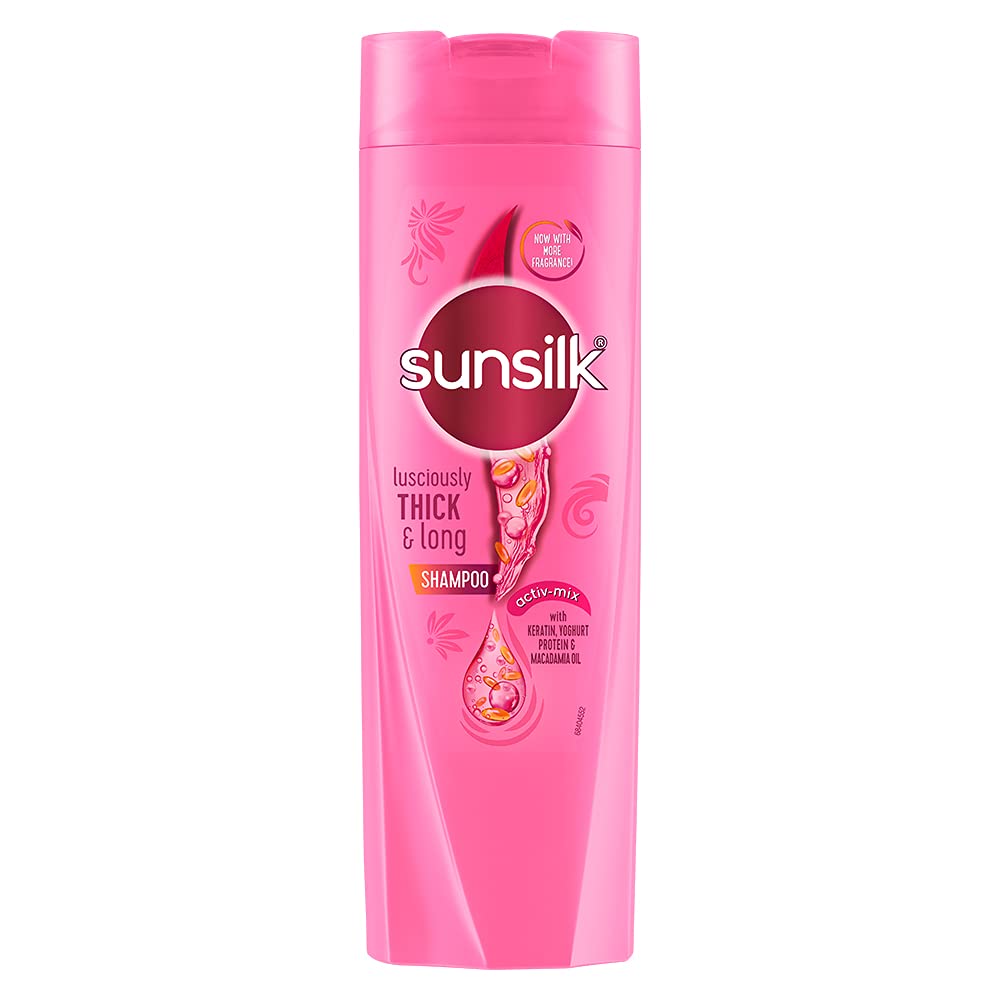 Sunsilk Luscious Thick & Long Shampoo 180 ml bottle